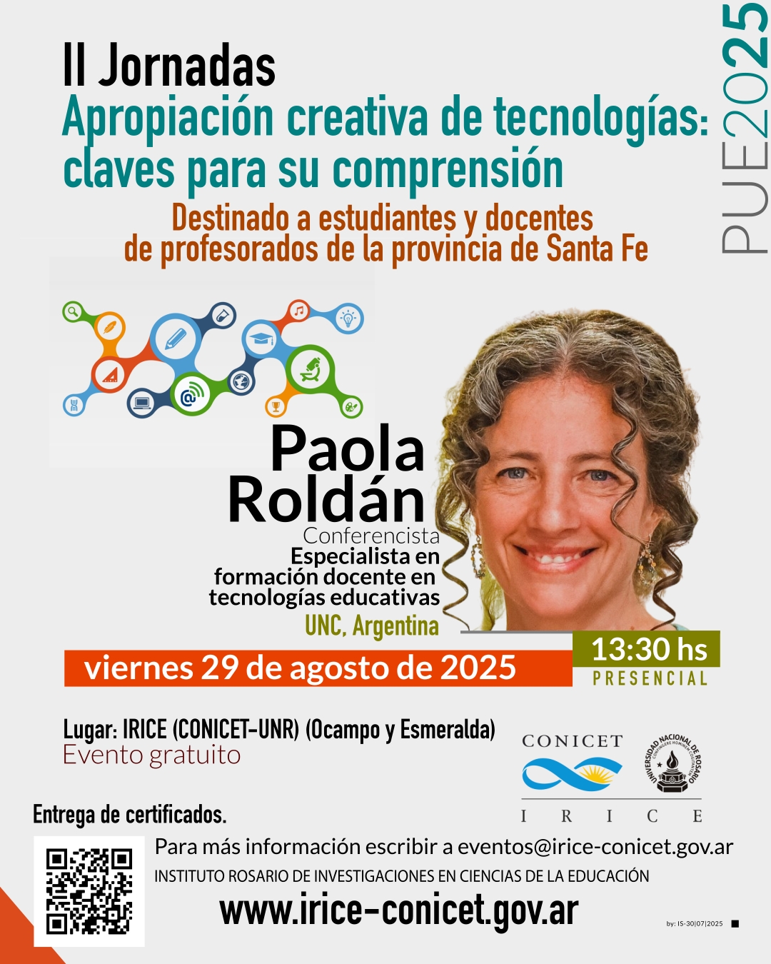 Conferencia de Paola Roldán
